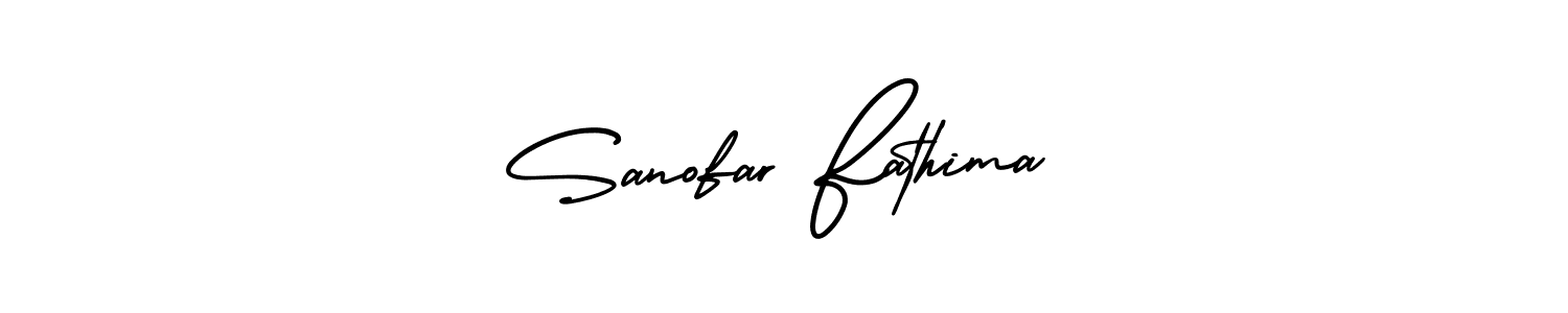 Also we have Sanofar Fathima name is the best signature style. Create professional handwritten signature collection using AmerikaSignatureDemo-Regular autograph style. Sanofar Fathima signature style 3 images and pictures png