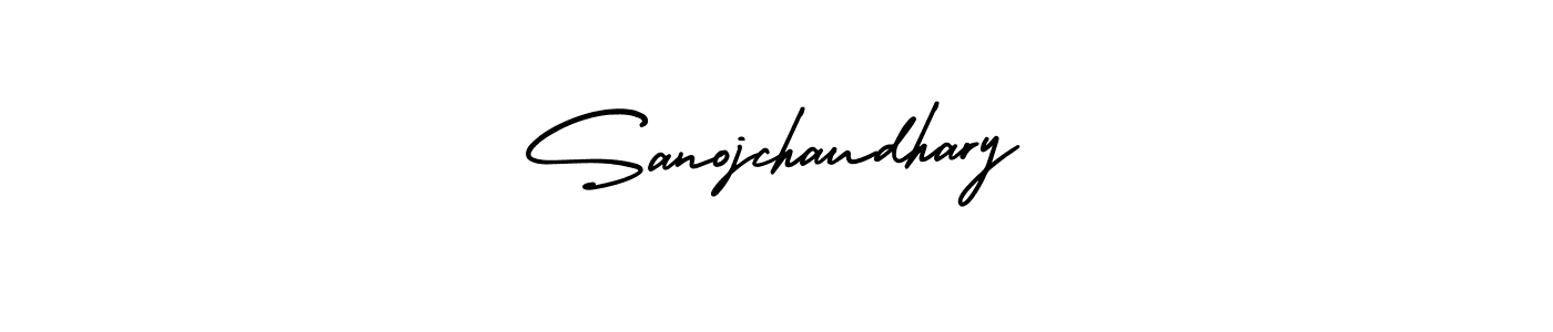 Similarly AmerikaSignatureDemo-Regular is the best handwritten signature design. Signature creator online .You can use it as an online autograph creator for name Sanojchaudhary. Sanojchaudhary signature style 3 images and pictures png