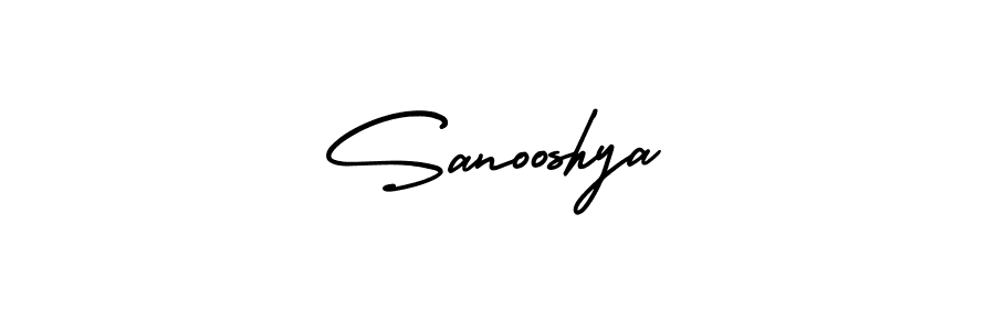 if you are searching for the best signature style for your name Sanooshya. so please give up your signature search. here we have designed multiple signature styles  using AmerikaSignatureDemo-Regular. Sanooshya signature style 3 images and pictures png