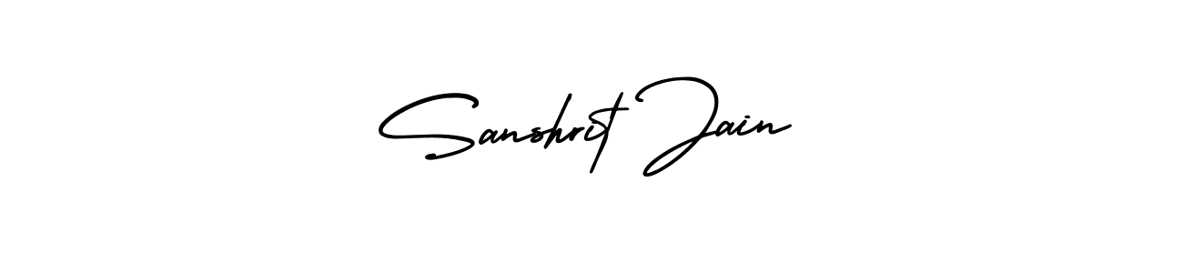 Also we have Sanshrit Jain name is the best signature style. Create professional handwritten signature collection using AmerikaSignatureDemo-Regular autograph style. Sanshrit Jain signature style 3 images and pictures png