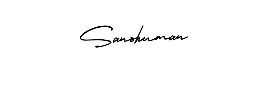 How to Draw Sanshuman signature style? AmerikaSignatureDemo-Regular is a latest design signature styles for name Sanshuman. Sanshuman signature style 3 images and pictures png
