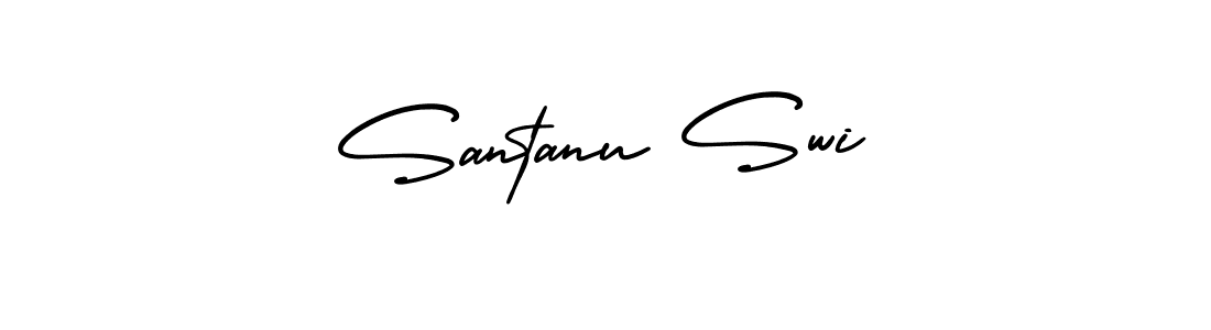 See photos of Santanu Swi official signature by Spectra . Check more albums & portfolios. Read reviews & check more about AmerikaSignatureDemo-Regular font. Santanu Swi signature style 3 images and pictures png