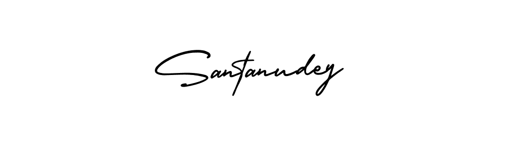 Best and Professional Signature Style for Santanudey. AmerikaSignatureDemo-Regular Best Signature Style Collection. Santanudey signature style 3 images and pictures png