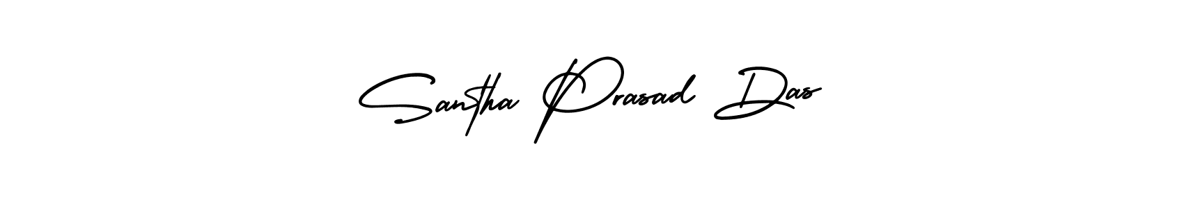 Similarly AmerikaSignatureDemo-Regular is the best handwritten signature design. Signature creator online .You can use it as an online autograph creator for name Santha Prasad Das. Santha Prasad Das signature style 3 images and pictures png