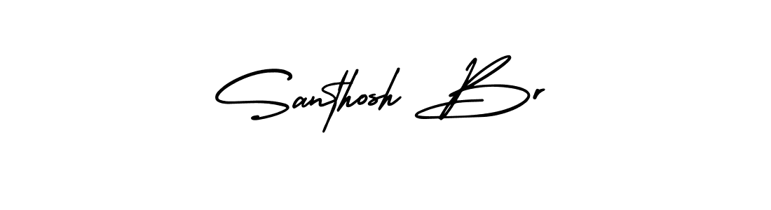 Also You can easily find your signature by using the search form. We will create Santhosh Br name handwritten signature images for you free of cost using AmerikaSignatureDemo-Regular sign style. Santhosh Br signature style 3 images and pictures png