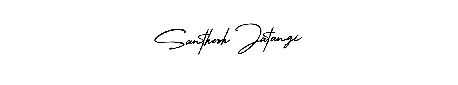 Once you've used our free online signature maker to create your best signature AmerikaSignatureDemo-Regular style, it's time to enjoy all of the benefits that Santhosh Jatangi name signing documents. Santhosh Jatangi signature style 3 images and pictures png