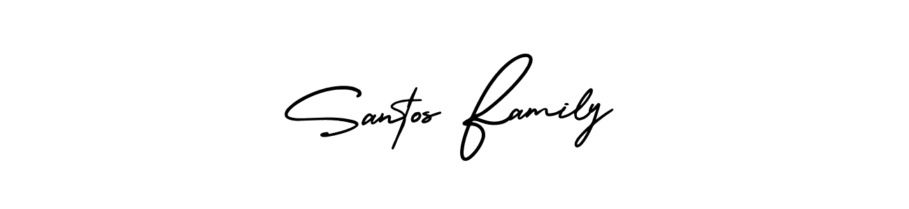 Also You can easily find your signature by using the search form. We will create Santos Family name handwritten signature images for you free of cost using AmerikaSignatureDemo-Regular sign style. Santos Family signature style 3 images and pictures png