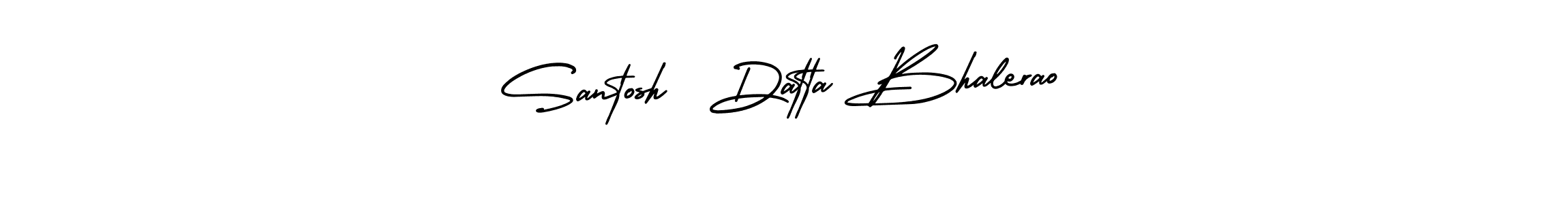 Design your own signature with our free online signature maker. With this signature software, you can create a handwritten (AmerikaSignatureDemo-Regular) signature for name Santosh  Datta Bhalerao. Santosh  Datta Bhalerao signature style 3 images and pictures png