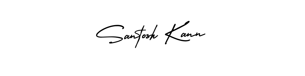 Also You can easily find your signature by using the search form. We will create Santosh Kann name handwritten signature images for you free of cost using AmerikaSignatureDemo-Regular sign style. Santosh Kann signature style 3 images and pictures png