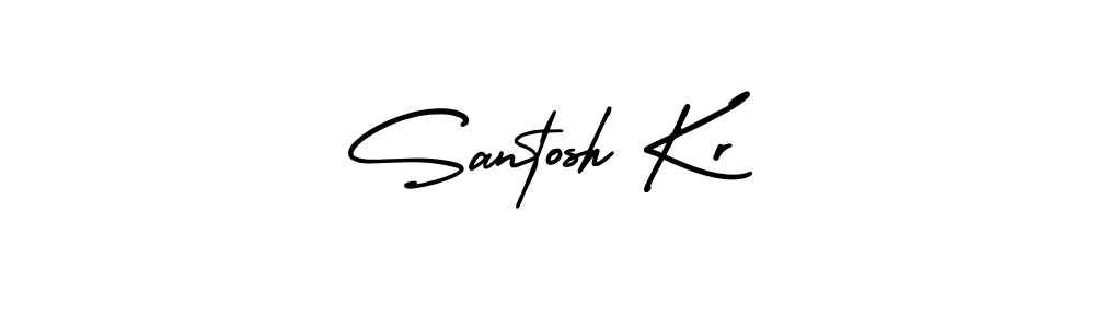 Once you've used our free online signature maker to create your best signature AmerikaSignatureDemo-Regular style, it's time to enjoy all of the benefits that Santosh Kr name signing documents. Santosh Kr signature style 3 images and pictures png