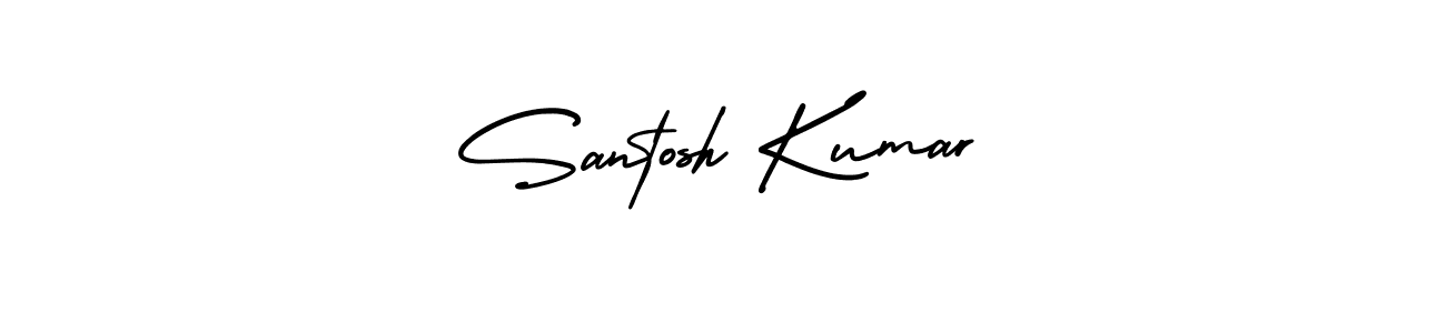 How to Draw Santosh Kumar signature style? AmerikaSignatureDemo-Regular is a latest design signature styles for name Santosh Kumar. Santosh Kumar signature style 3 images and pictures png