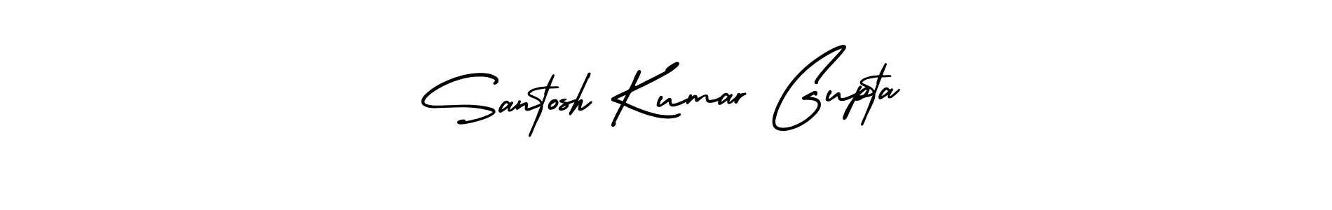 Santosh Kumar Gupta stylish signature style. Best Handwritten Sign (AmerikaSignatureDemo-Regular) for my name. Handwritten Signature Collection Ideas for my name Santosh Kumar Gupta. Santosh Kumar Gupta signature style 3 images and pictures png