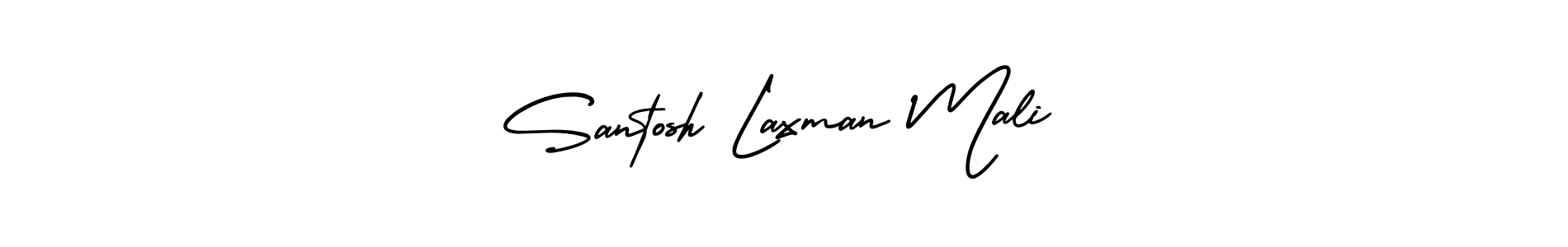 Make a beautiful signature design for name Santosh Laxman Mali. Use this online signature maker to create a handwritten signature for free. Santosh Laxman Mali signature style 3 images and pictures png