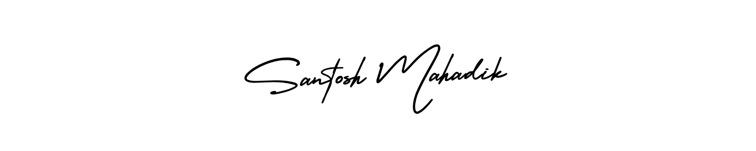 Once you've used our free online signature maker to create your best signature AmerikaSignatureDemo-Regular style, it's time to enjoy all of the benefits that Santosh Mahadik name signing documents. Santosh Mahadik signature style 3 images and pictures png