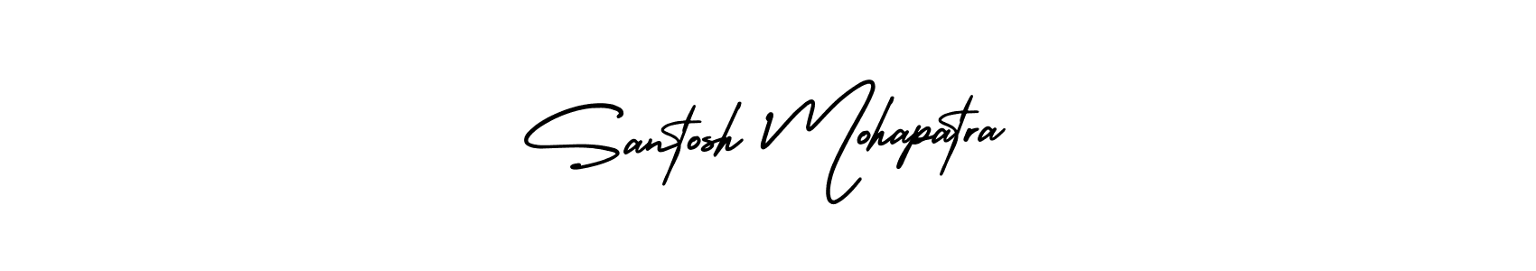 Create a beautiful signature design for name Santosh Mohapatra. With this signature (AmerikaSignatureDemo-Regular) fonts, you can make a handwritten signature for free. Santosh Mohapatra signature style 3 images and pictures png