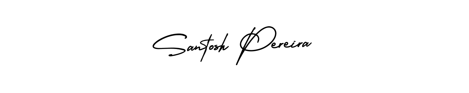 Here are the top 10 professional signature styles for the name Santosh Pereira. These are the best autograph styles you can use for your name. Santosh Pereira signature style 3 images and pictures png