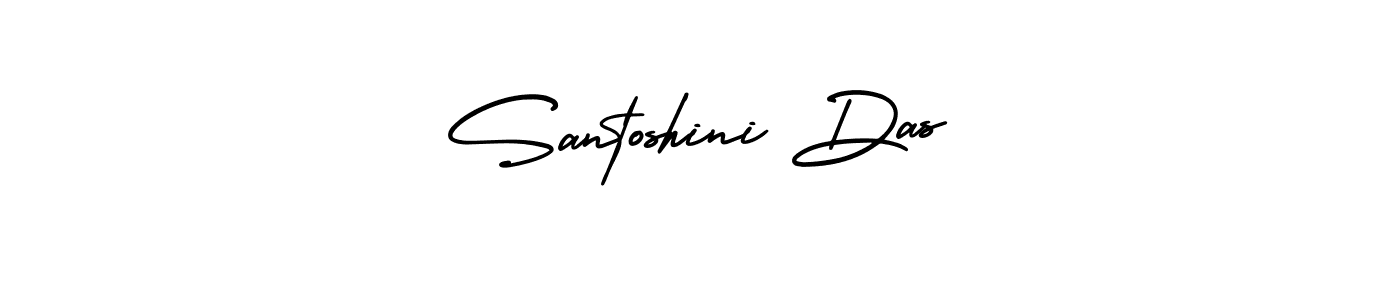 Also You can easily find your signature by using the search form. We will create Santoshini Das name handwritten signature images for you free of cost using AmerikaSignatureDemo-Regular sign style. Santoshini Das signature style 3 images and pictures png