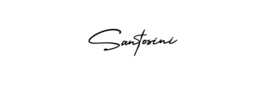 Best and Professional Signature Style for Santosini. AmerikaSignatureDemo-Regular Best Signature Style Collection. Santosini signature style 3 images and pictures png