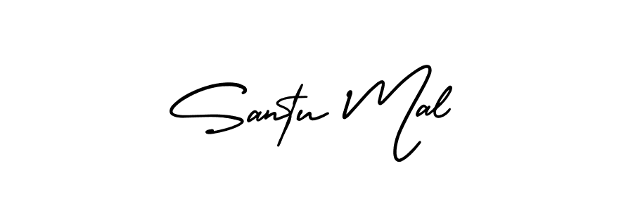 Once you've used our free online signature maker to create your best signature AmerikaSignatureDemo-Regular style, it's time to enjoy all of the benefits that Santu Mal name signing documents. Santu Mal signature style 3 images and pictures png
