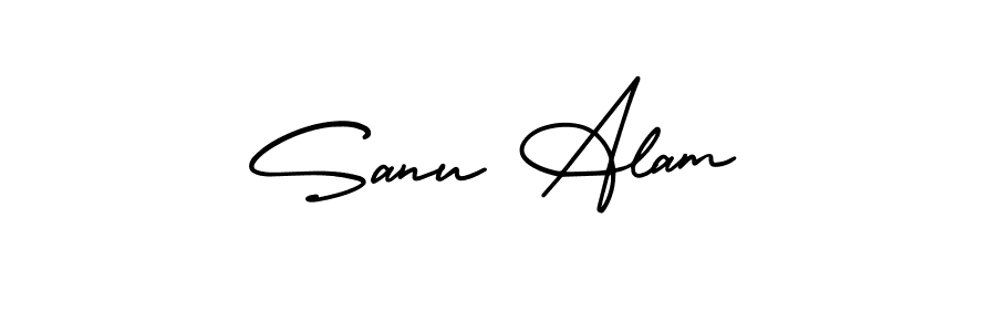 You can use this online signature creator to create a handwritten signature for the name Sanu Alam. This is the best online autograph maker. Sanu Alam signature style 3 images and pictures png