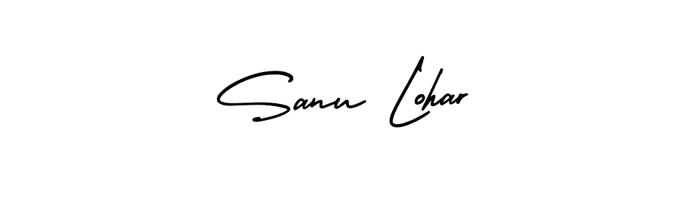 AmerikaSignatureDemo-Regular is a professional signature style that is perfect for those who want to add a touch of class to their signature. It is also a great choice for those who want to make their signature more unique. Get Sanu Lohar name to fancy signature for free. Sanu Lohar signature style 3 images and pictures png