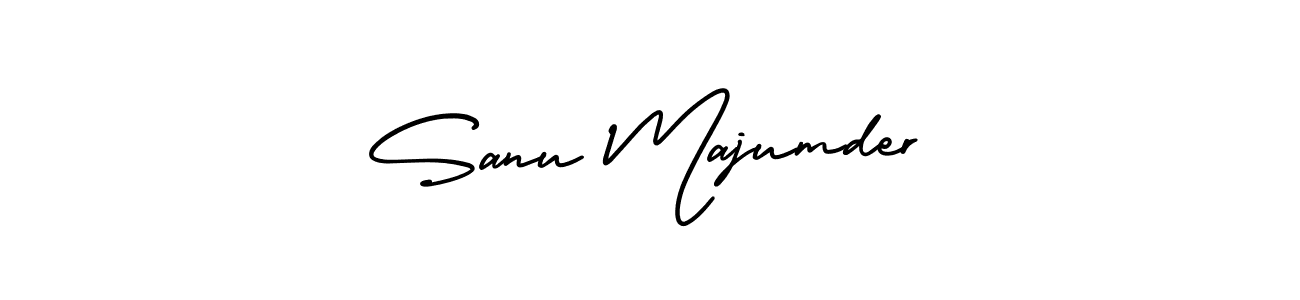 It looks lik you need a new signature style for name Sanu Majumder. Design unique handwritten (AmerikaSignatureDemo-Regular) signature with our free signature maker in just a few clicks. Sanu Majumder signature style 3 images and pictures png