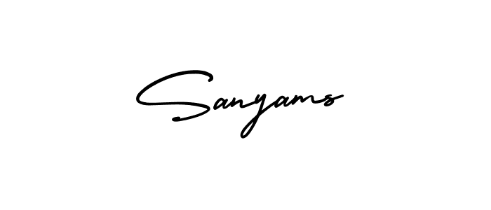 Check out images of Autograph of Sanyams name. Actor Sanyams Signature Style. AmerikaSignatureDemo-Regular is a professional sign style online. Sanyams signature style 3 images and pictures png