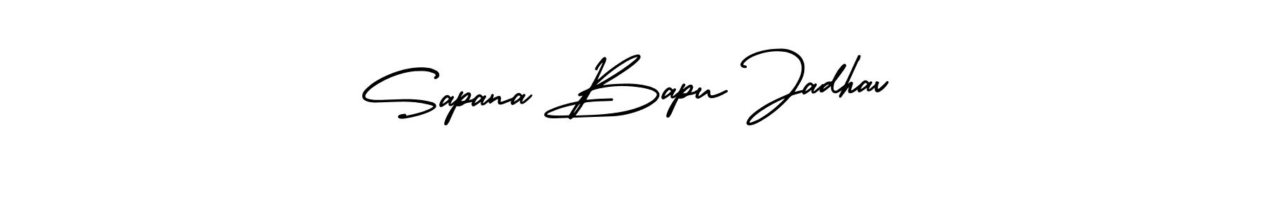 How to Draw Sapana Bapu Jadhav signature style? AmerikaSignatureDemo-Regular is a latest design signature styles for name Sapana Bapu Jadhav. Sapana Bapu Jadhav signature style 3 images and pictures png