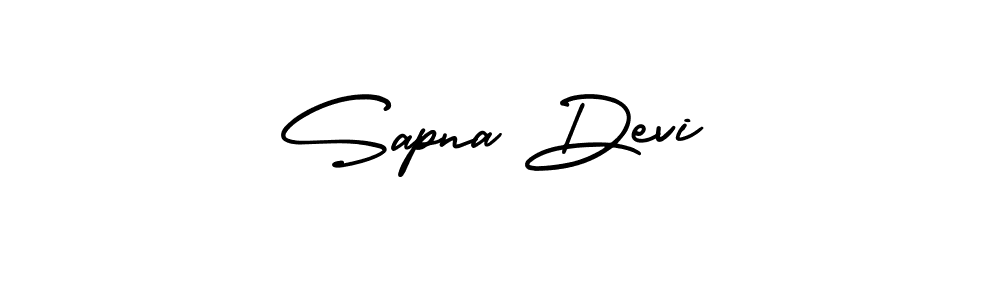 It looks lik you need a new signature style for name Sapna Devi. Design unique handwritten (AmerikaSignatureDemo-Regular) signature with our free signature maker in just a few clicks. Sapna Devi signature style 3 images and pictures png