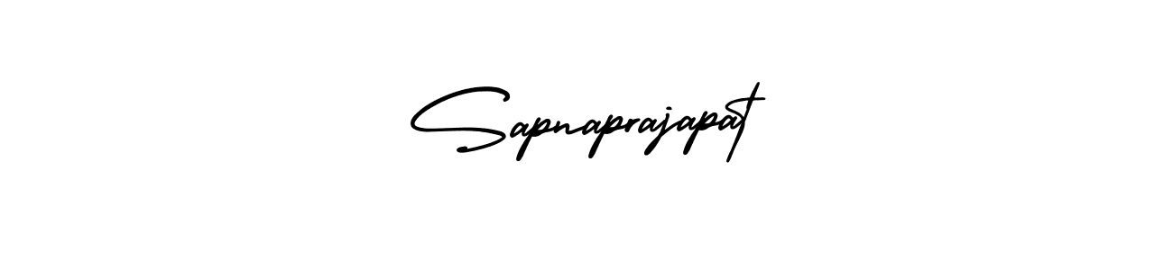 Best and Professional Signature Style for Sapnaprajapat. AmerikaSignatureDemo-Regular Best Signature Style Collection. Sapnaprajapat signature style 3 images and pictures png