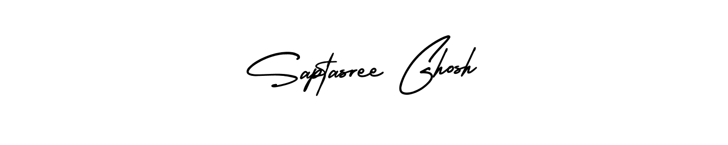 Make a beautiful signature design for name Saptasree Ghosh. With this signature (AmerikaSignatureDemo-Regular) style, you can create a handwritten signature for free. Saptasree Ghosh signature style 3 images and pictures png