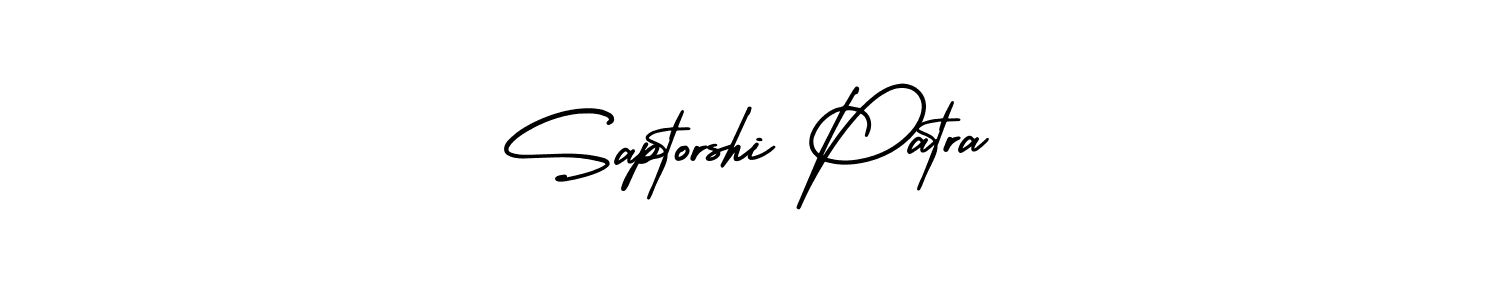 AmerikaSignatureDemo-Regular is a professional signature style that is perfect for those who want to add a touch of class to their signature. It is also a great choice for those who want to make their signature more unique. Get Saptorshi Patra name to fancy signature for free. Saptorshi Patra signature style 3 images and pictures png