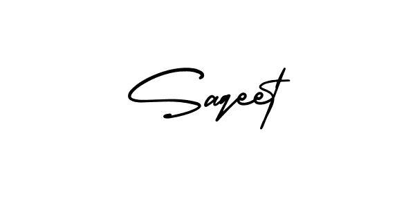 This is the best signature style for the Saqeet name. Also you like these signature font (AmerikaSignatureDemo-Regular). Mix name signature. Saqeet signature style 3 images and pictures png