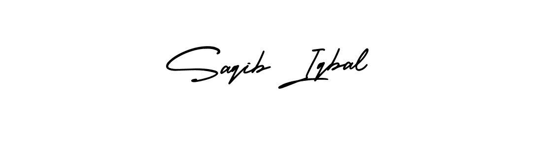 Make a beautiful signature design for name Saqib Iqbal. Use this online signature maker to create a handwritten signature for free. Saqib Iqbal signature style 3 images and pictures png
