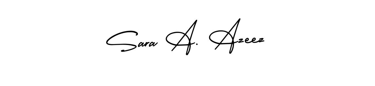 Similarly AmerikaSignatureDemo-Regular is the best handwritten signature design. Signature creator online .You can use it as an online autograph creator for name Sara A. Azeez. Sara A. Azeez signature style 3 images and pictures png