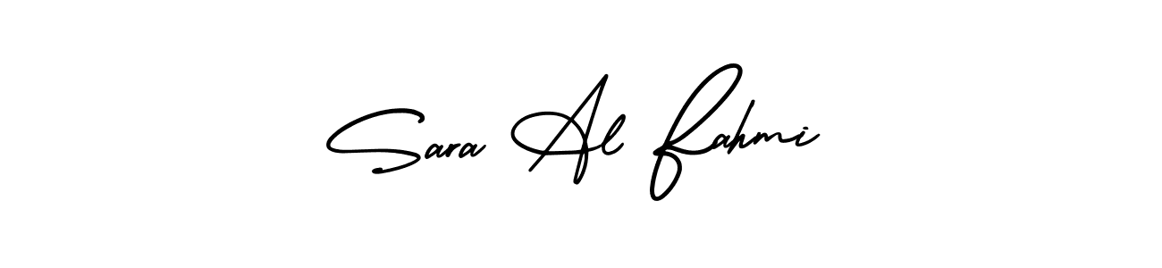 Also we have Sara Al Fahmi name is the best signature style. Create professional handwritten signature collection using AmerikaSignatureDemo-Regular autograph style. Sara Al Fahmi signature style 3 images and pictures png