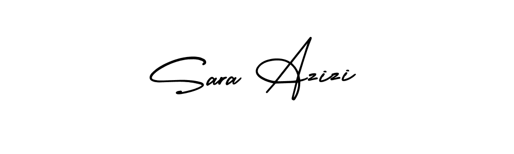 Best and Professional Signature Style for Sara Azizi. AmerikaSignatureDemo-Regular Best Signature Style Collection. Sara Azizi signature style 3 images and pictures png
