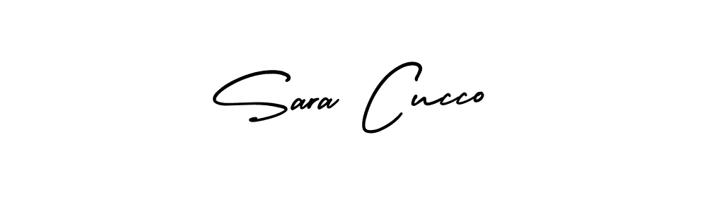 Create a beautiful signature design for name Sara Cucco. With this signature (AmerikaSignatureDemo-Regular) fonts, you can make a handwritten signature for free. Sara Cucco signature style 3 images and pictures png