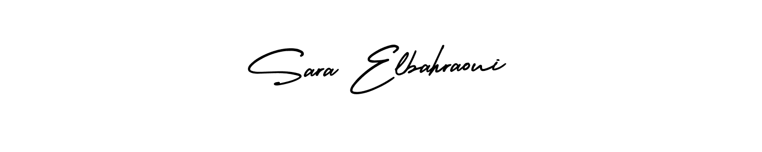 Design your own signature with our free online signature maker. With this signature software, you can create a handwritten (AmerikaSignatureDemo-Regular) signature for name Sara Elbahraoui. Sara Elbahraoui signature style 3 images and pictures png