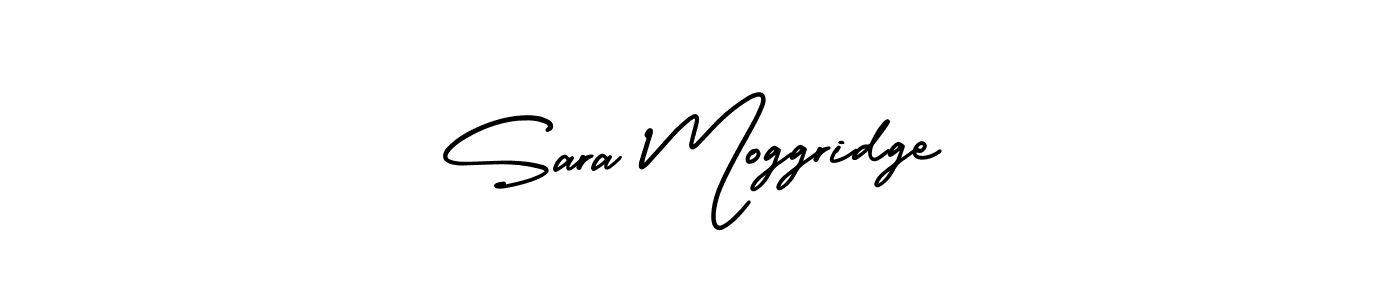 How to make Sara Moggridge name signature. Use AmerikaSignatureDemo-Regular style for creating short signs online. This is the latest handwritten sign. Sara Moggridge signature style 3 images and pictures png