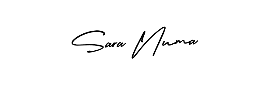 How to Draw Sara Numa signature style? AmerikaSignatureDemo-Regular is a latest design signature styles for name Sara Numa. Sara Numa signature style 3 images and pictures png