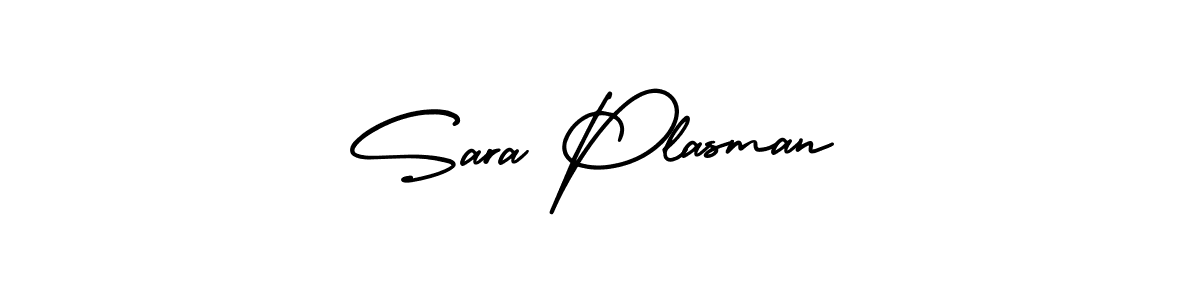 How to make Sara Plasman signature? AmerikaSignatureDemo-Regular is a professional autograph style. Create handwritten signature for Sara Plasman name. Sara Plasman signature style 3 images and pictures png