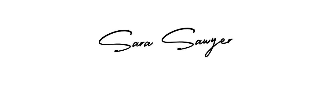 Design your own signature with our free online signature maker. With this signature software, you can create a handwritten (AmerikaSignatureDemo-Regular) signature for name Sara Sawyer. Sara Sawyer signature style 3 images and pictures png