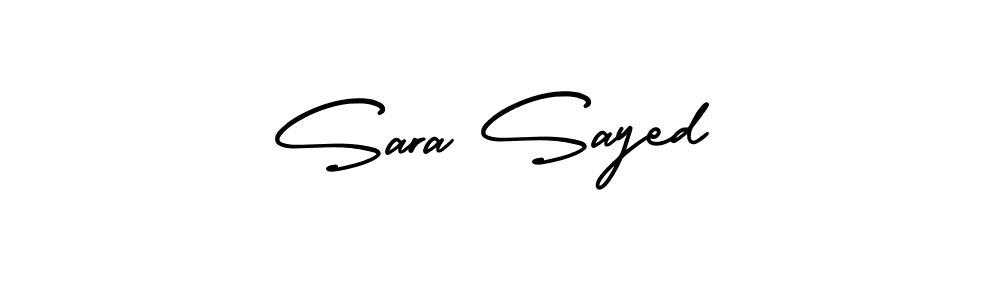 Also we have Sara Sayed name is the best signature style. Create professional handwritten signature collection using AmerikaSignatureDemo-Regular autograph style. Sara Sayed signature style 3 images and pictures png