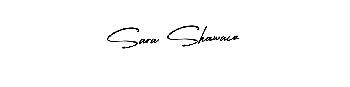 Make a beautiful signature design for name Sara Shawaiz. With this signature (AmerikaSignatureDemo-Regular) style, you can create a handwritten signature for free. Sara Shawaiz signature style 3 images and pictures png