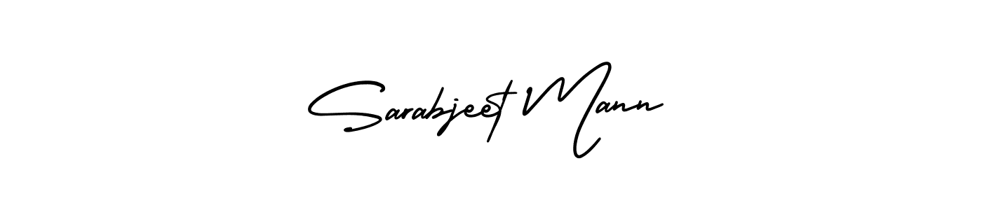 How to Draw Sarabjeet Mann signature style? AmerikaSignatureDemo-Regular is a latest design signature styles for name Sarabjeet Mann. Sarabjeet Mann signature style 3 images and pictures png