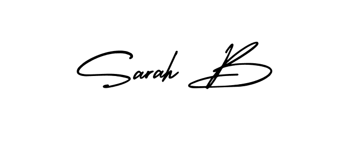 AmerikaSignatureDemo-Regular is a professional signature style that is perfect for those who want to add a touch of class to their signature. It is also a great choice for those who want to make their signature more unique. Get Sarah B name to fancy signature for free. Sarah B signature style 3 images and pictures png