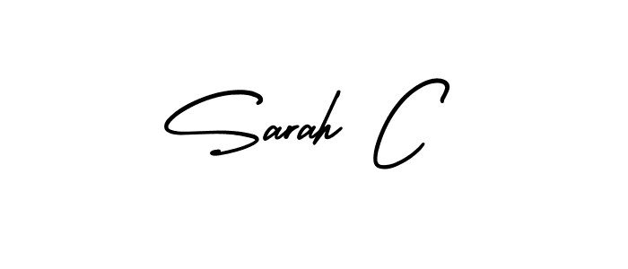 Create a beautiful signature design for name Sarah C. With this signature (AmerikaSignatureDemo-Regular) fonts, you can make a handwritten signature for free. Sarah C signature style 3 images and pictures png