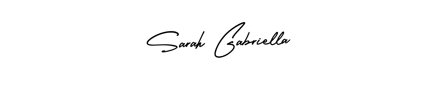 How to make Sarah Gabriella signature? AmerikaSignatureDemo-Regular is a professional autograph style. Create handwritten signature for Sarah Gabriella name. Sarah Gabriella signature style 3 images and pictures png