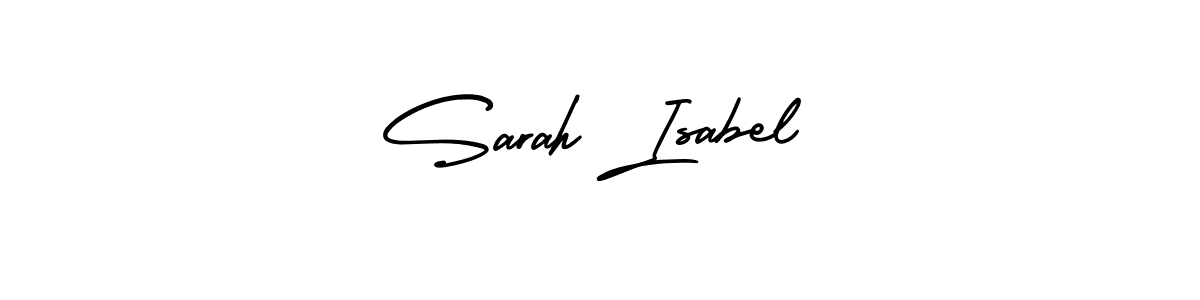 AmerikaSignatureDemo-Regular is a professional signature style that is perfect for those who want to add a touch of class to their signature. It is also a great choice for those who want to make their signature more unique. Get Sarah Isabel name to fancy signature for free. Sarah Isabel signature style 3 images and pictures png